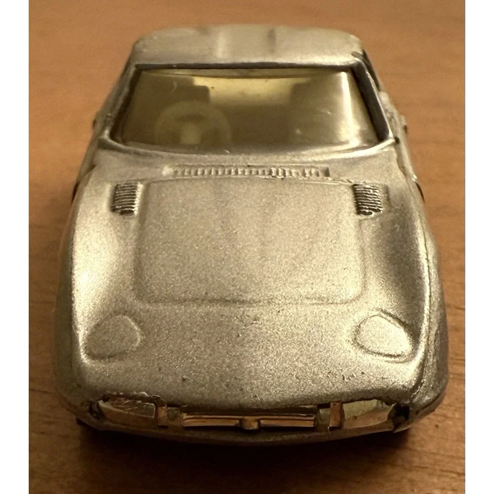 VINTAGE TOMICA 1974 POCKET CARS #5 SILVER‎ TOYOTA 2000GT SPORTS CAR 1/64 JAPAN